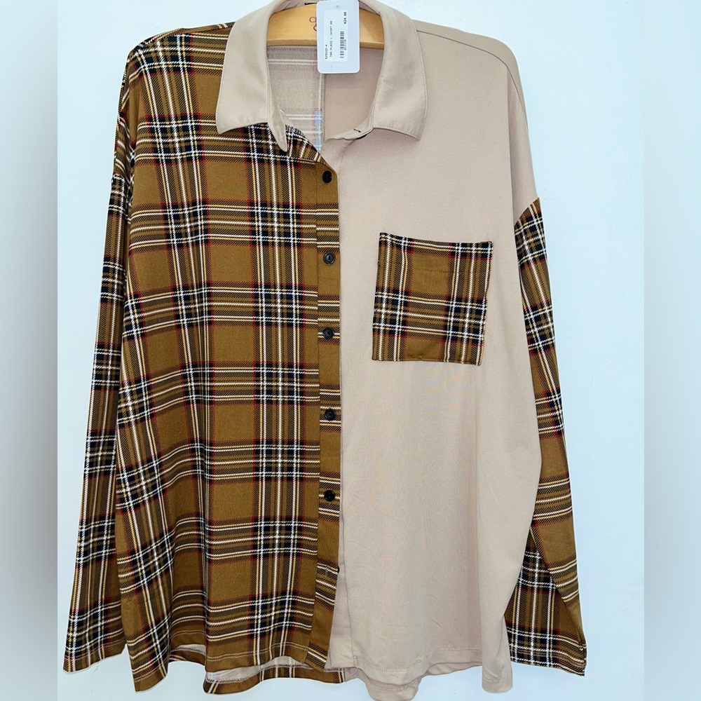 Long sleeve Plaid Shirt
